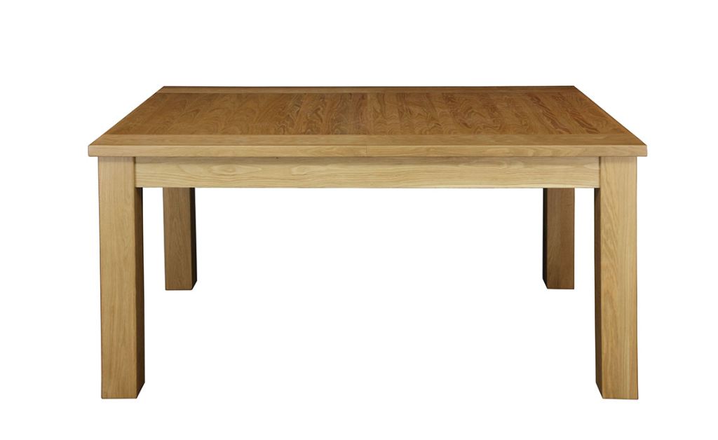 Suffolk Solid Oak 120-150cm Extending Dining Table 
