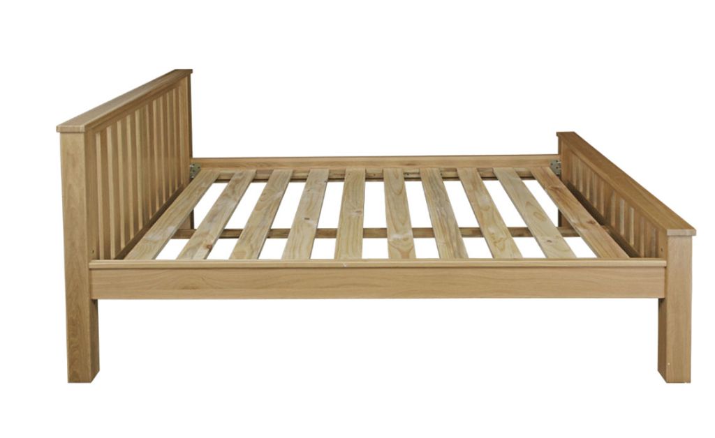 Suffolk Solid Oak High End 5ft Kingsize Bed Frame