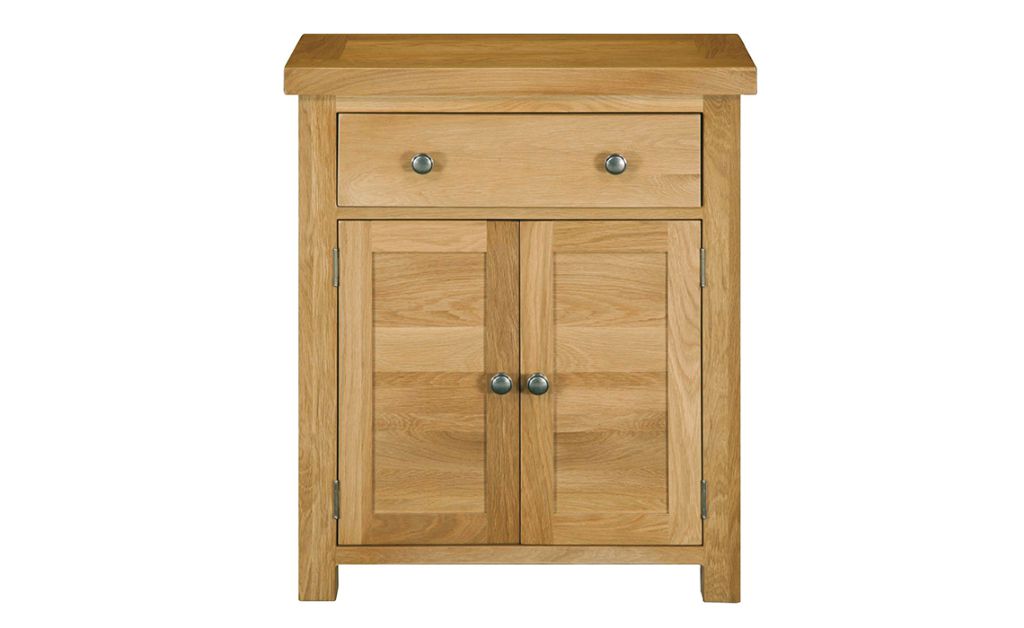 Suffolk Solid Oak 1 Drawer 2 Door Unit