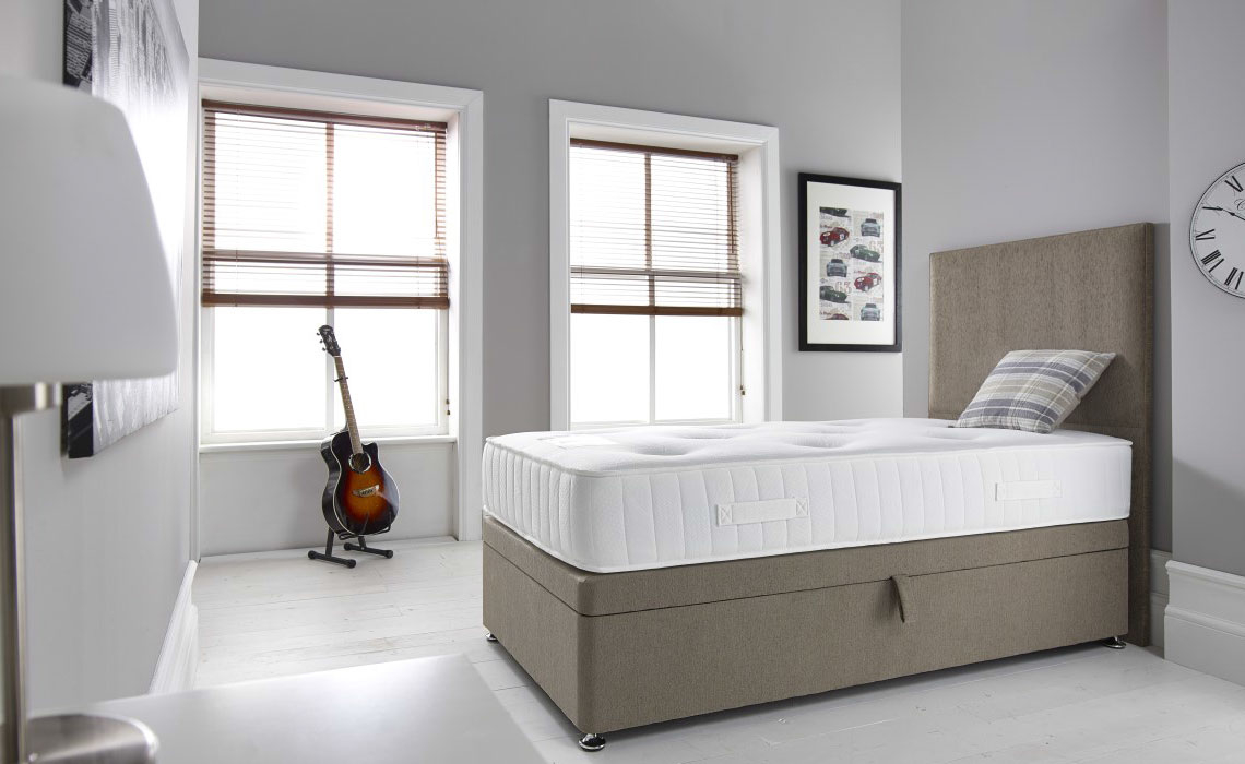 3ft Single Bliss 1000 Pocket Soft Tufted Mattress, Quality deluxe