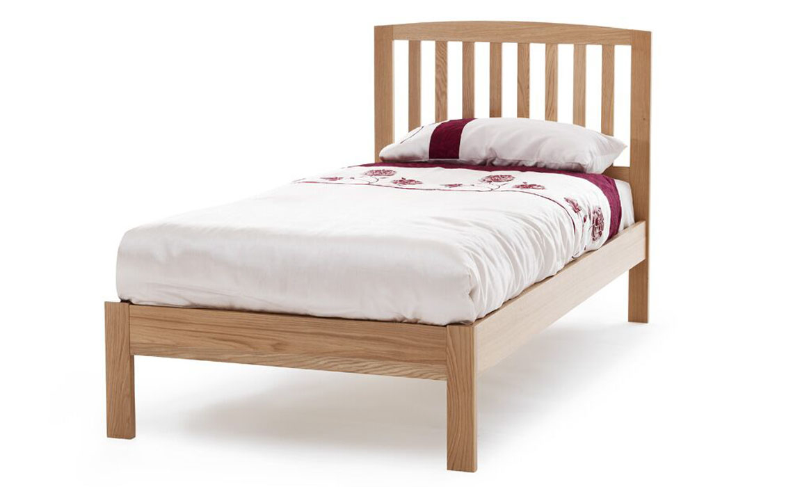 4ft Thornton Solid Oak Slatted Bed, 4ft Bed Frame And Mattress