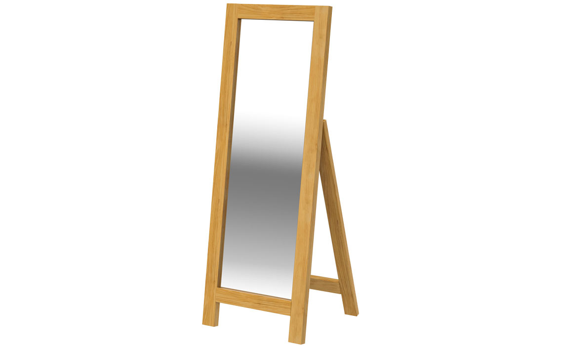 Country Pine Cheval Mirror