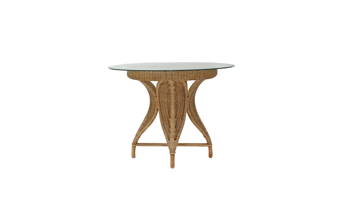 Waterford 100cm Round Dining Table in Natural Wash