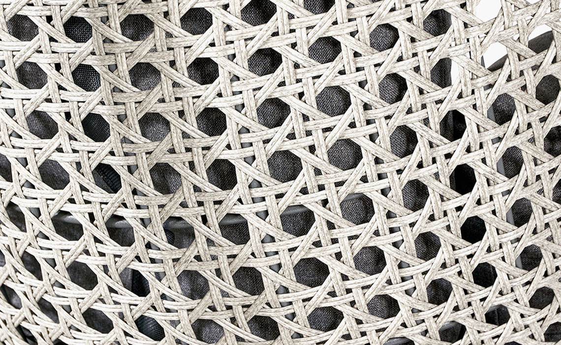 Stone Grey St Kitts Single Hanging Chair