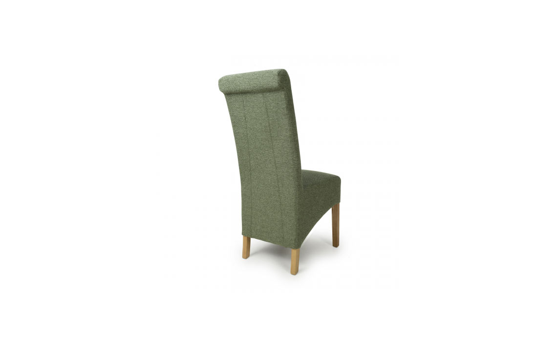 Krista Weave Green Dining Chair