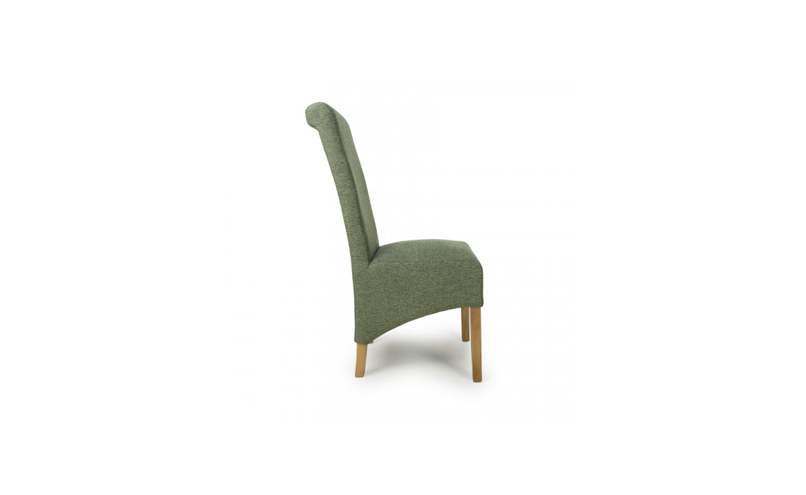 Krista Weave Green Dining Chair