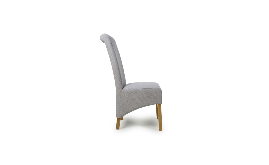 Krista Weave Light Grey Dining Chair