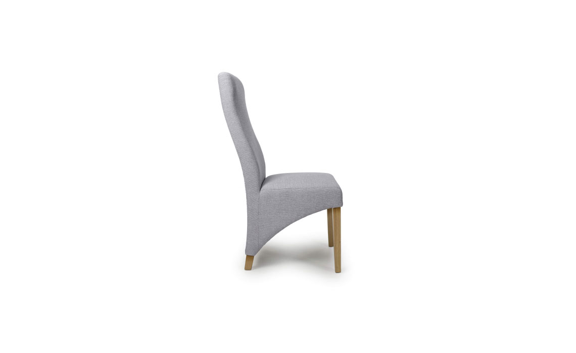 Baxter Weave Light Grey Dining Chair
