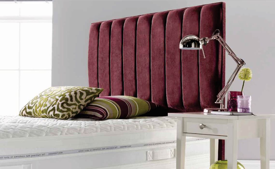 3ft 9 Panel Floor-Standing Upholstered Headboard 