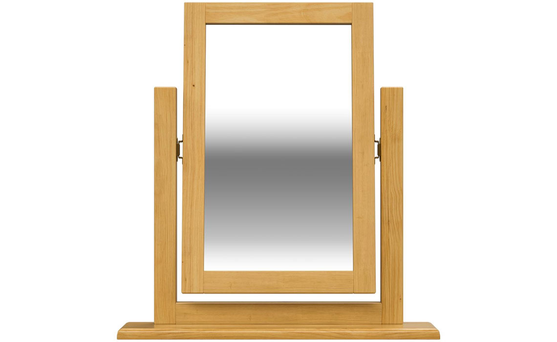 Country Pine Single Dressing Table Mirror