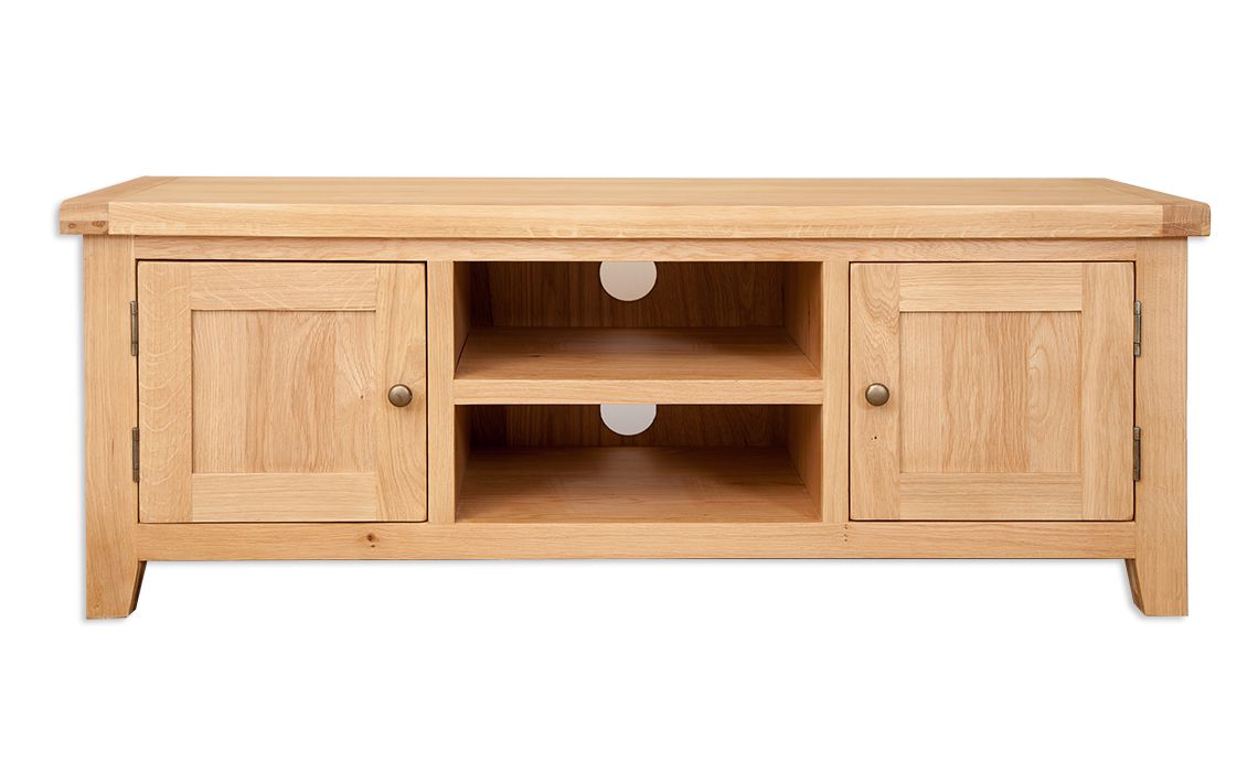 Windsor Natural Oak Large TV Cabinet