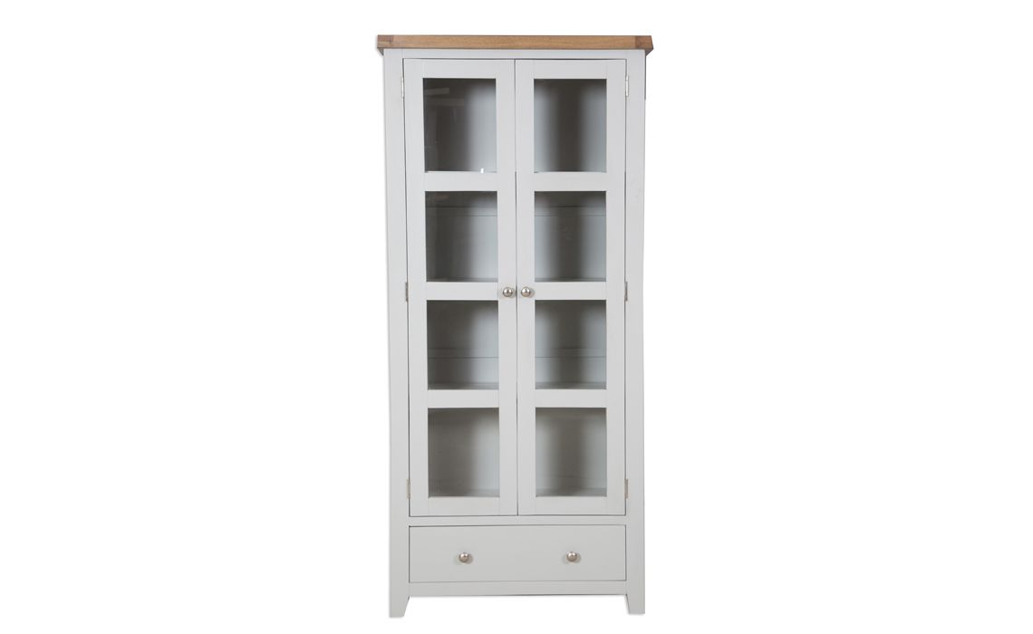 Henley Grey Painted Display Cabinet