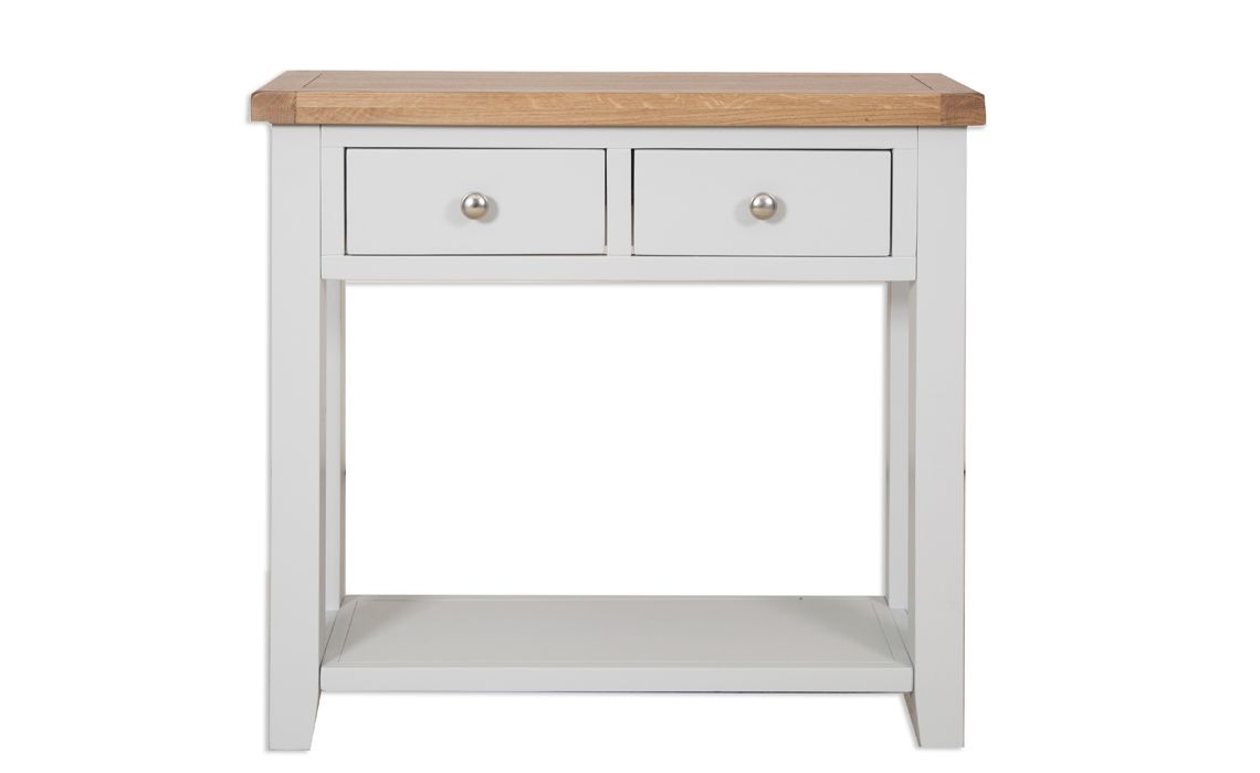 Henley Grey Painted 2 Drawer Console