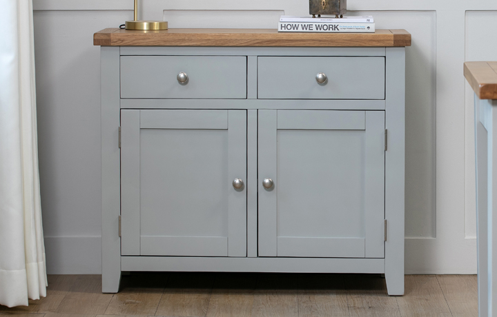 Henley Grey Painted 2 Door Sideboard