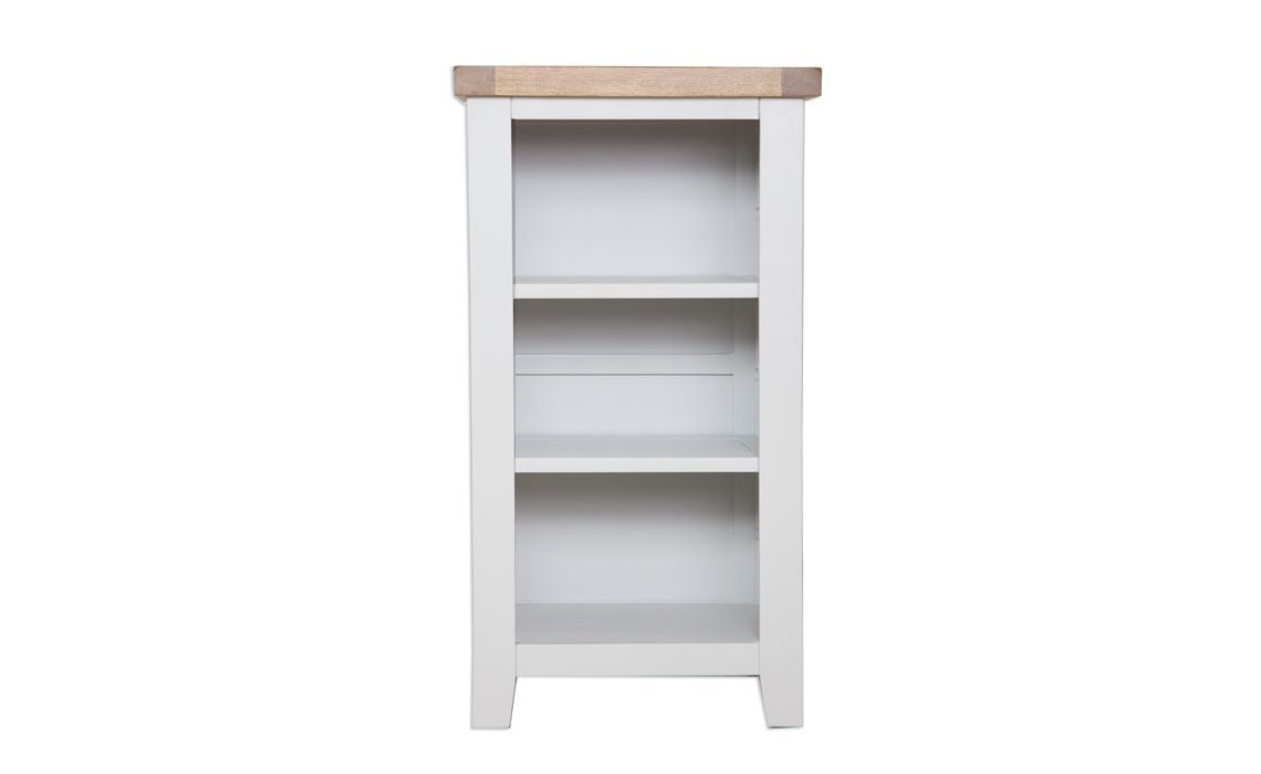 Henley Grey Painted Small Bookcase / DVD Unit