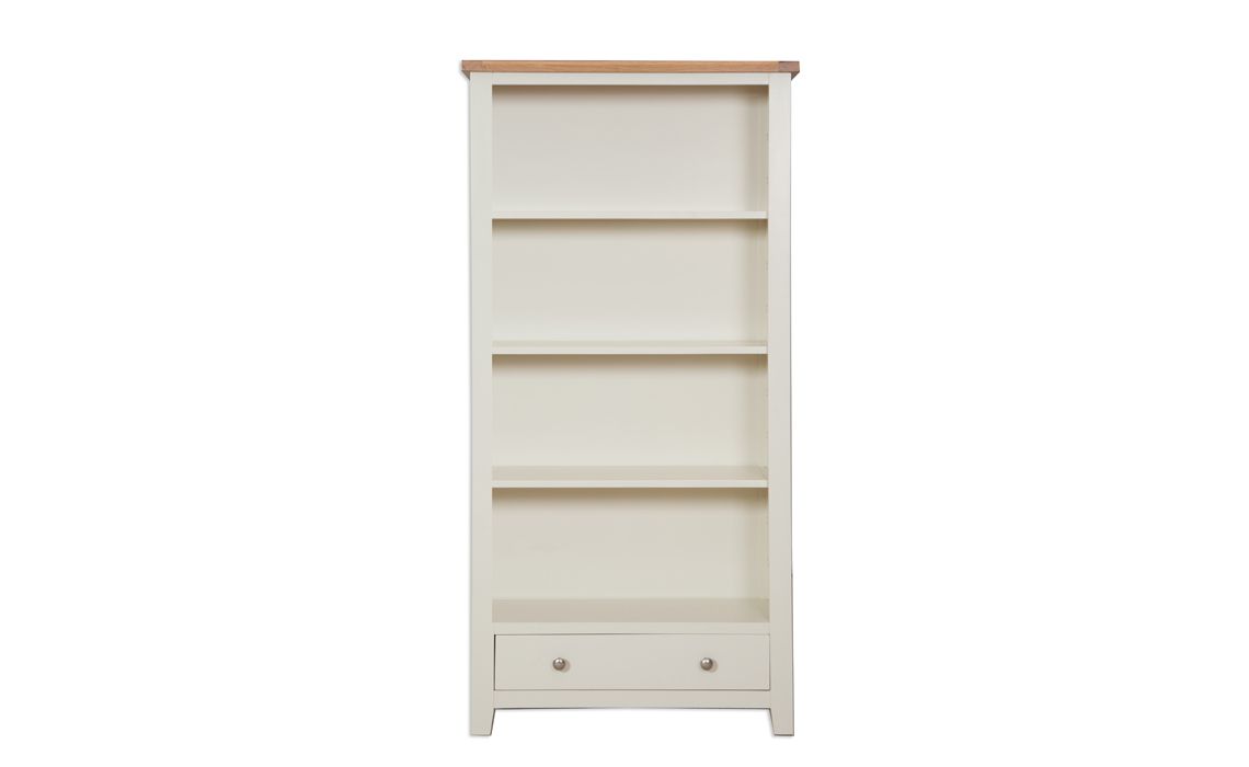 Chelsworth Ivory Painted Large Bookcase