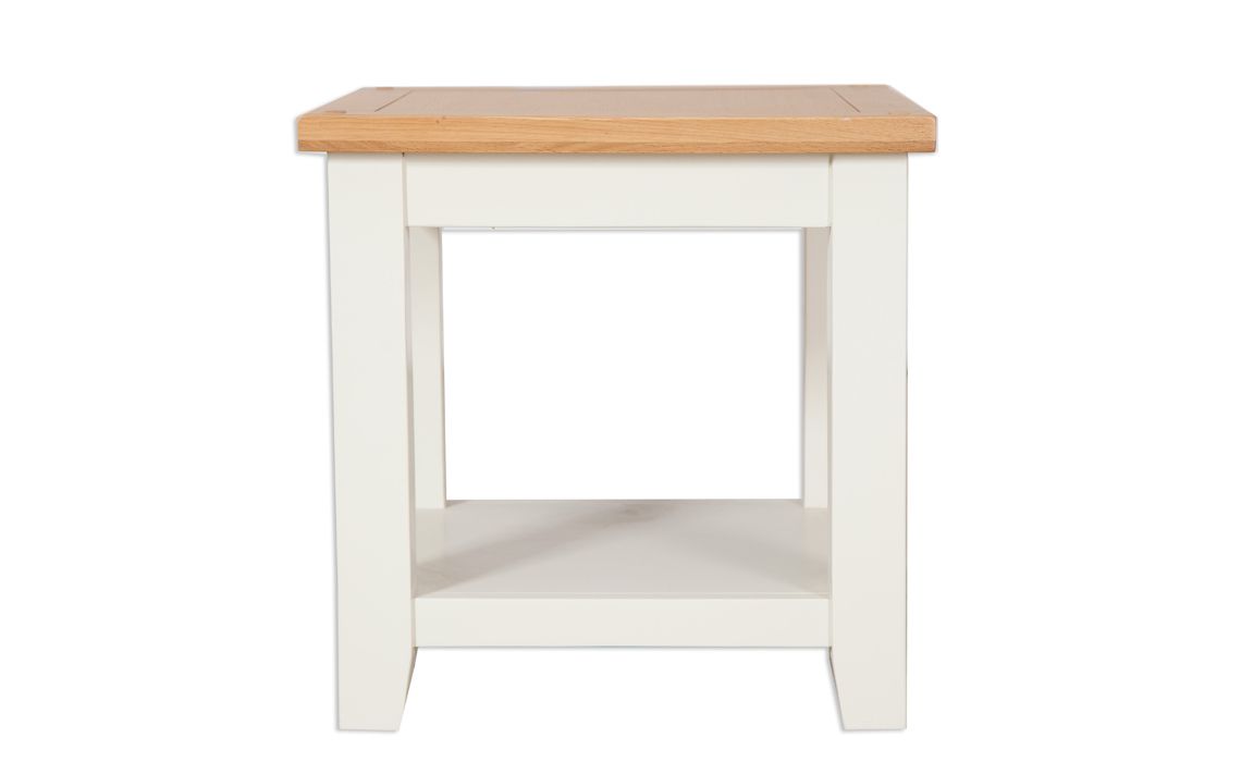 Chelsworth Ivory Painted Lamp Table