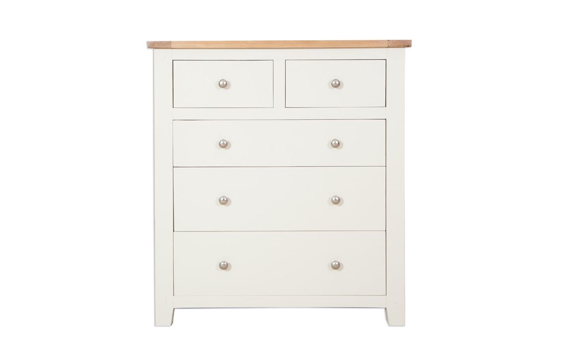 Chelsworth Ivory Painted 2 Over 3 Chest