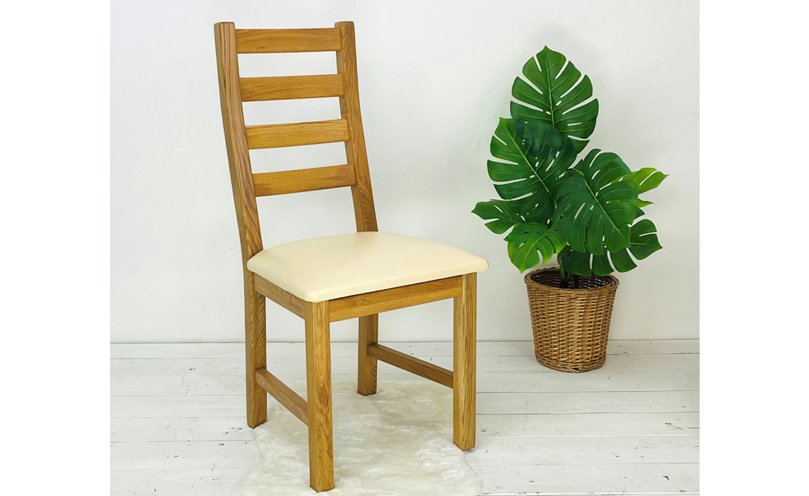 York Solid Oak Bari Dining Chair