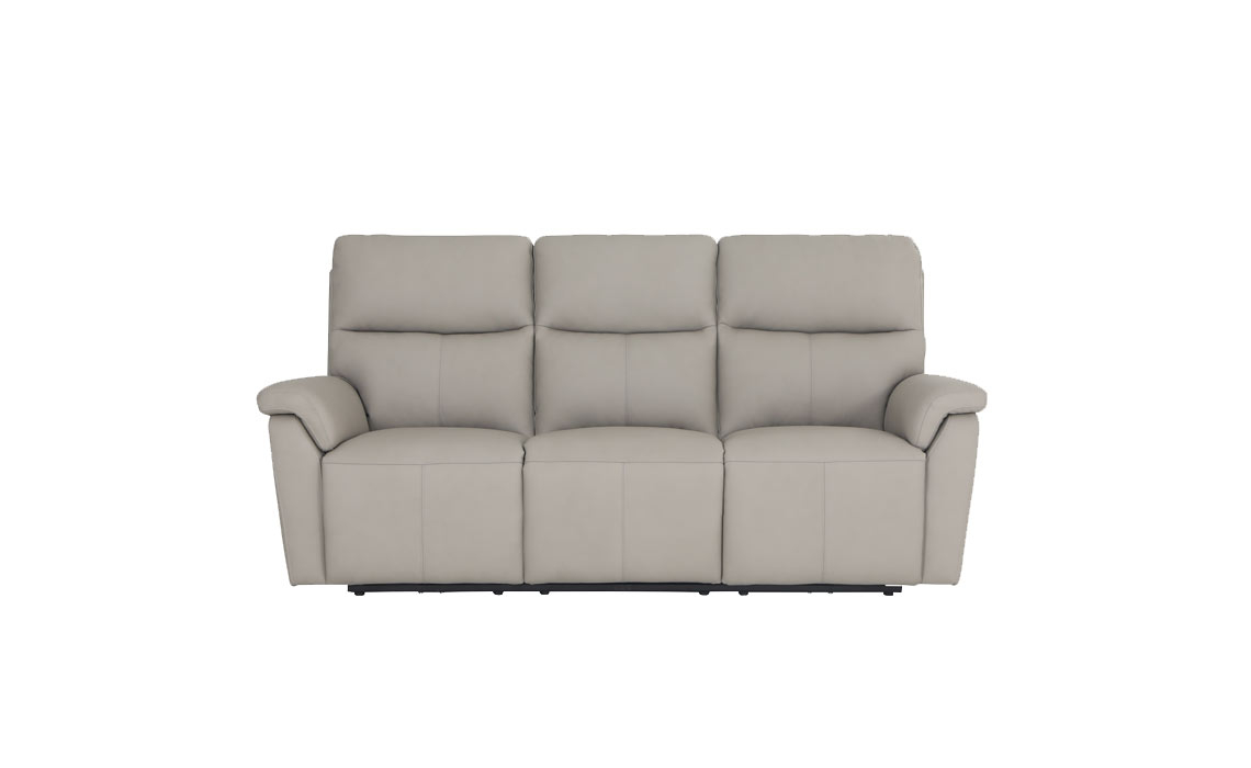 Paris Leather Reclining 3 Seater Sofa