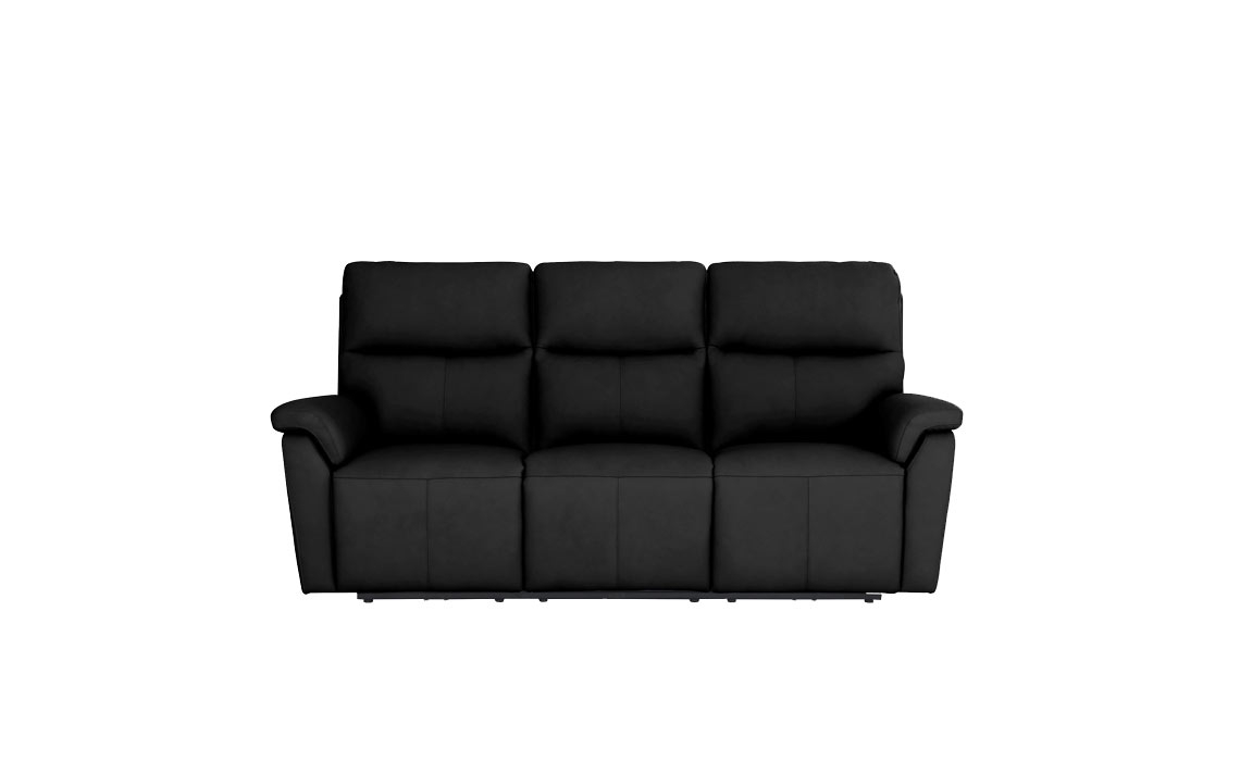 Paris Leather Reclining 3 Seater Sofa
