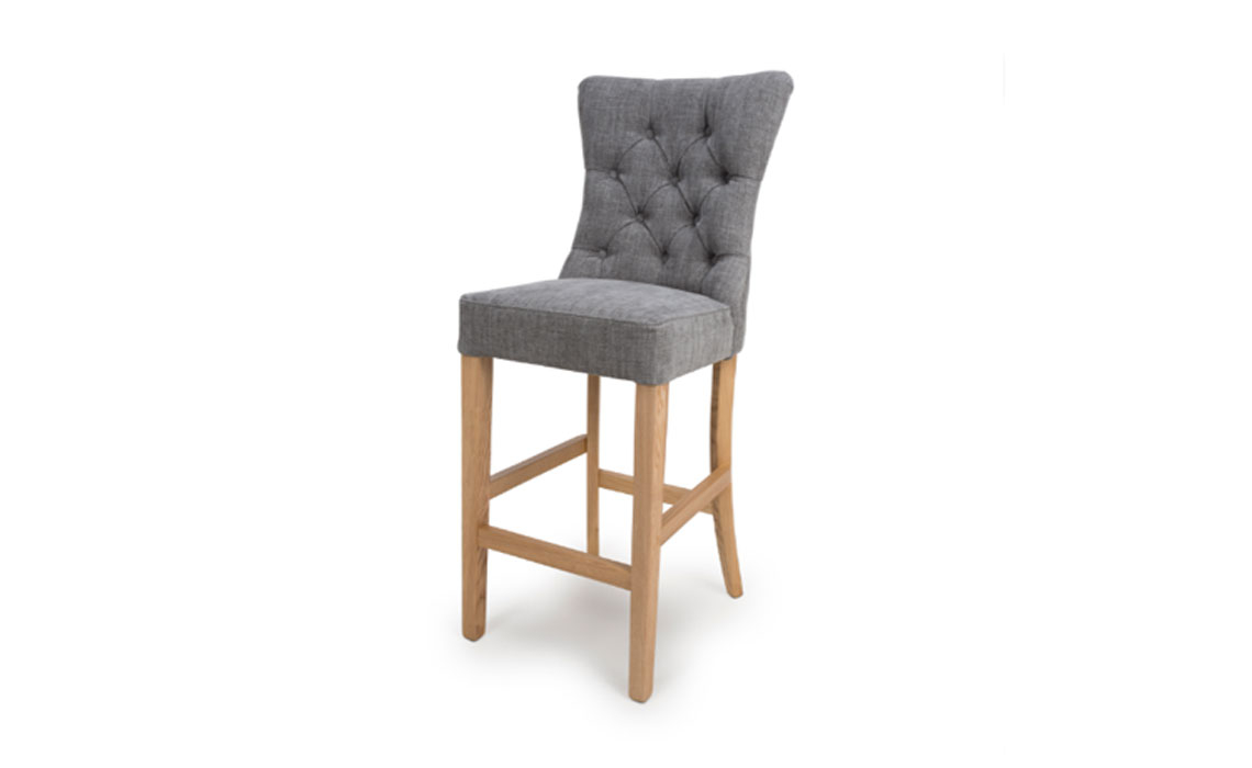 Eaton Bar Chair - Grey