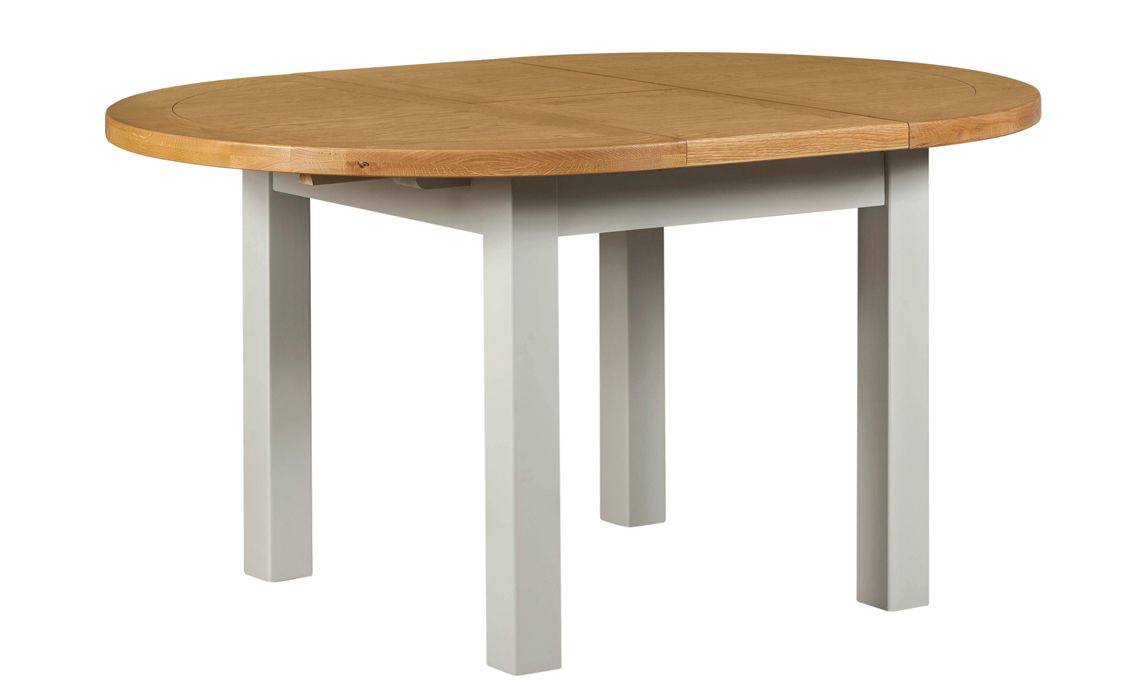 Eden Grey Painted Round Extending Table