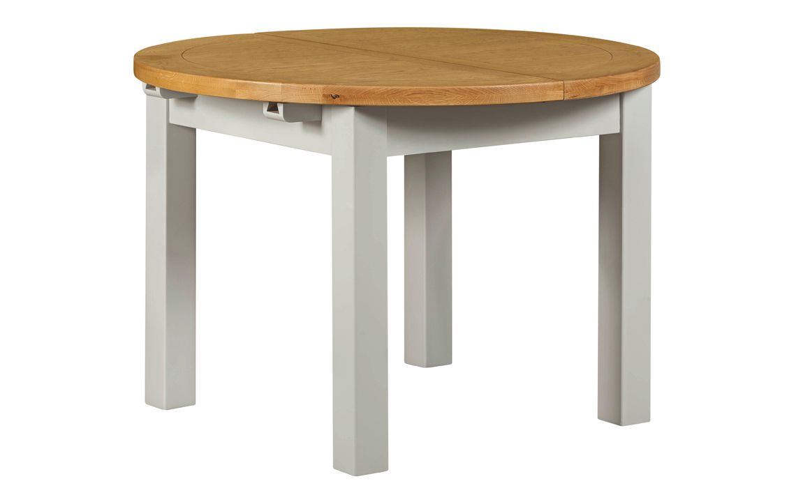 Eden Grey Painted Round Extending Table