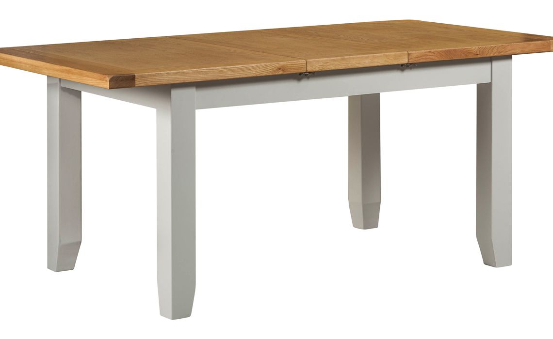 Eden Grey Painted Small Extending Dining Table