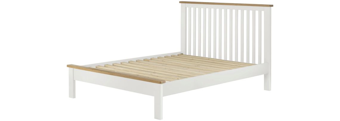 Pembroke White Painted 3ft Single Bed Frame 