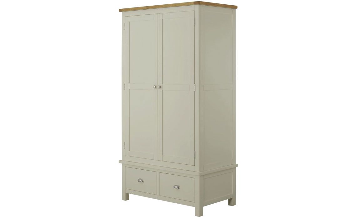 Pembroke Stone Painted Gents Wardrobe