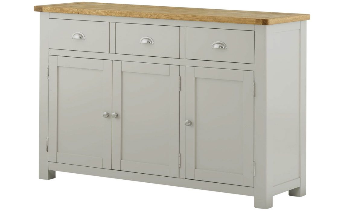 Pembroke Stone Painted 3 Door Sideboard 