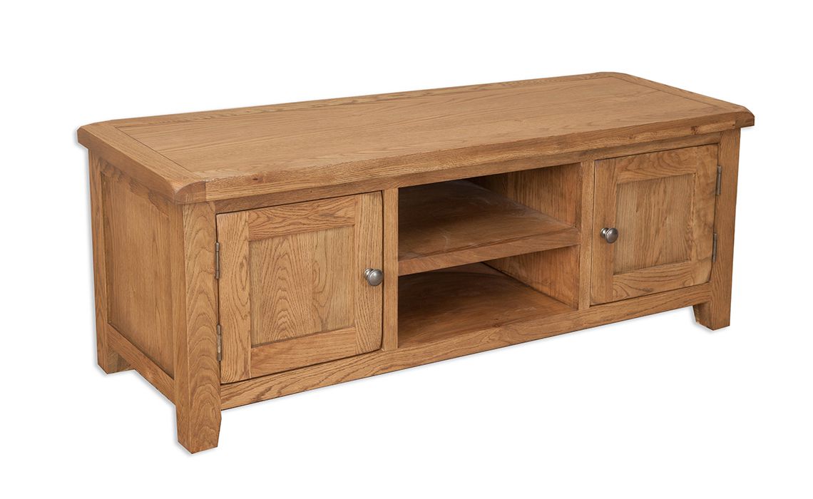 Windsor Rustic Oak Large TV Cabinet