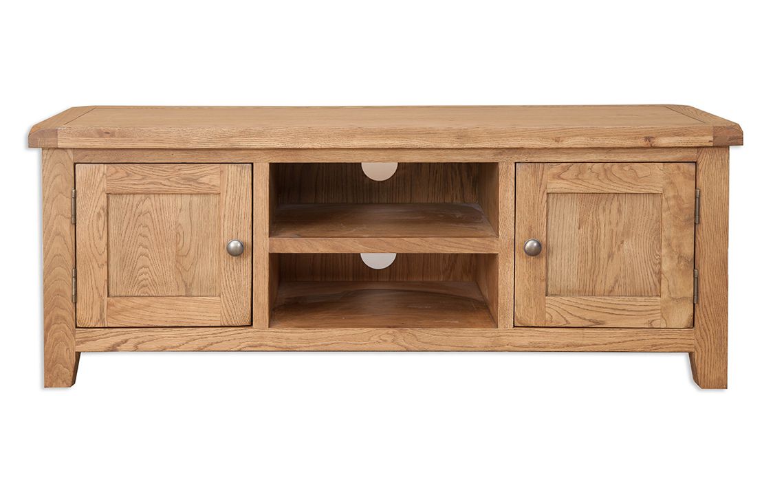 Windsor Rustic Oak Large TV Cabinet