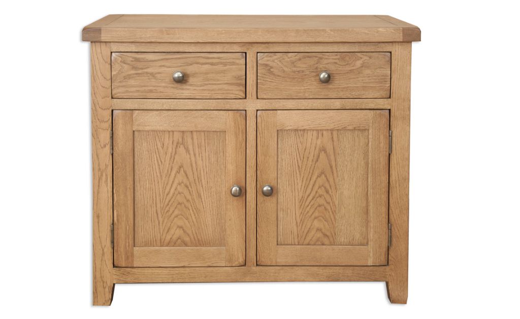 Windsor Rustic Oak 2 Door Sideboard