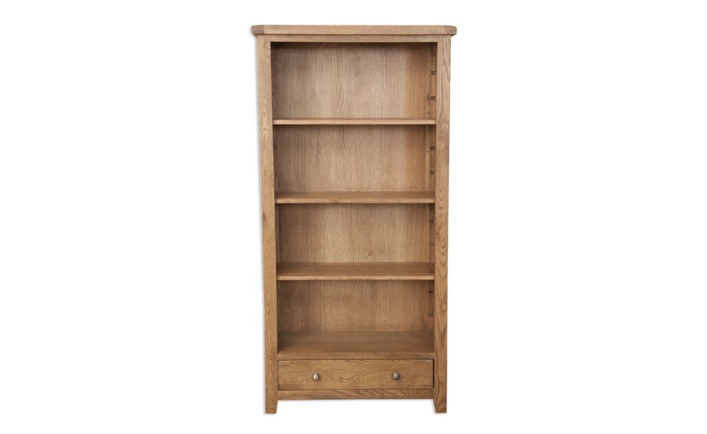 Windsor Rustic Oak Large Bookcase