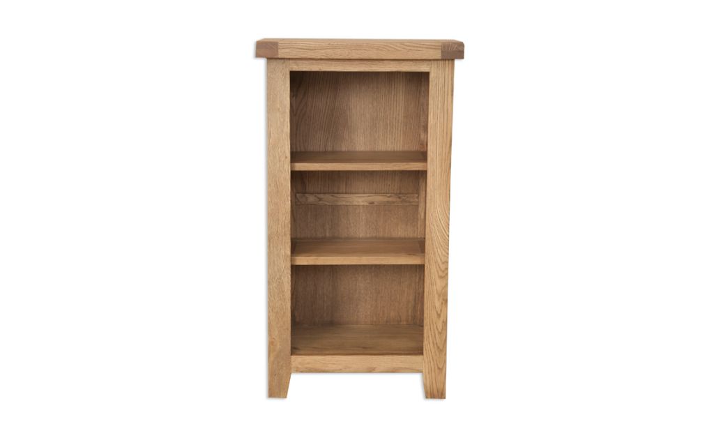 Windsor Rustic Oak Small Bookcase/DVD Rack