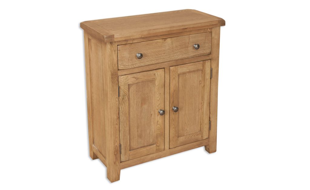 Windsor Rustic Oak Hall Cabinet