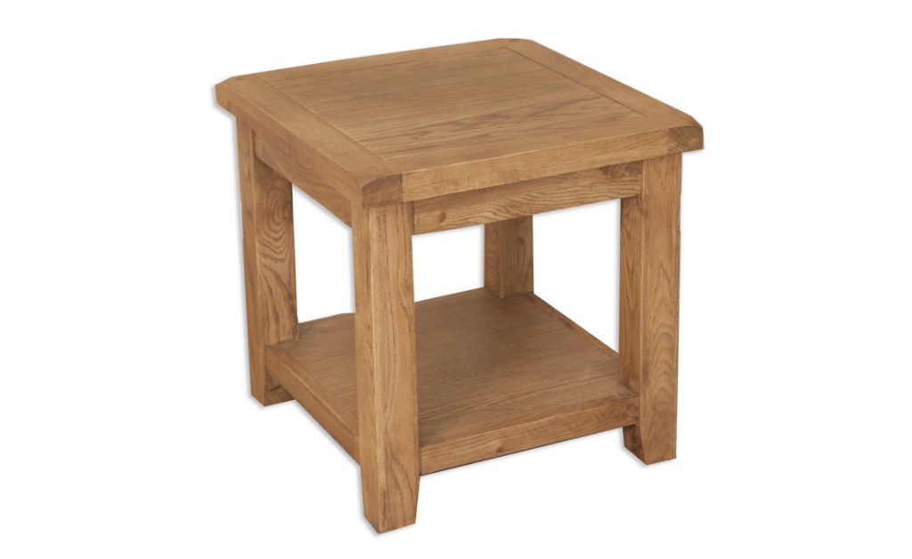 Windsor Rustic Oak Lamp Table