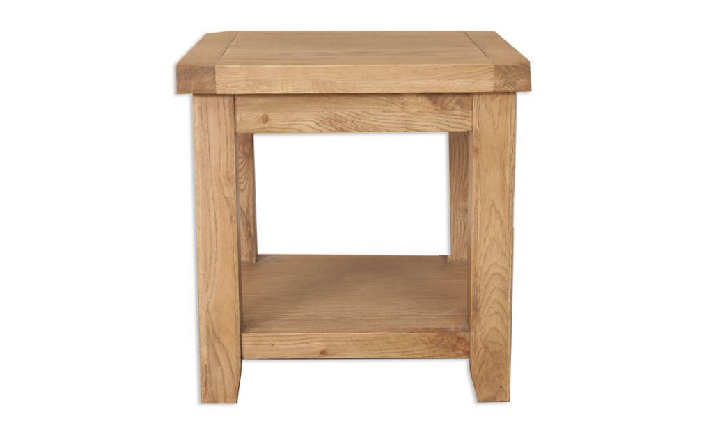 Windsor Rustic Oak Lamp Table