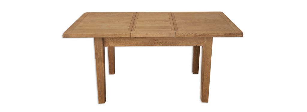 Windsor Rustic Oak 120-160cm Extending Dining Table 
