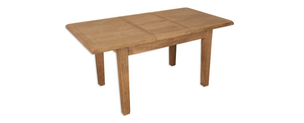 Windsor Rustic Oak 120-160cm Extending Dining Table 