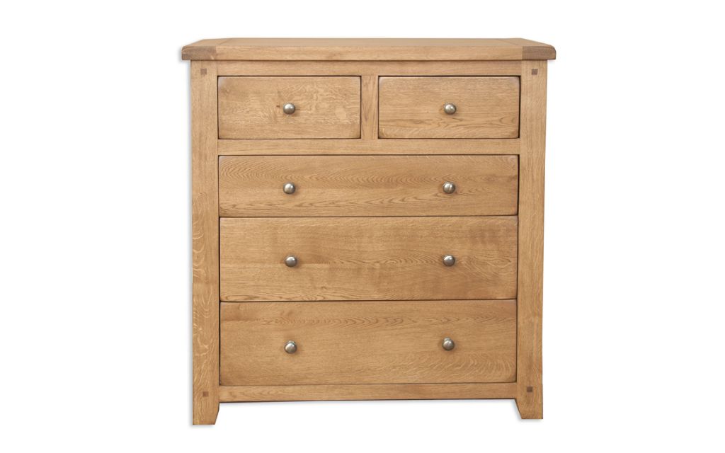 Windsor Rustic Oak 2 Over 3 Chest