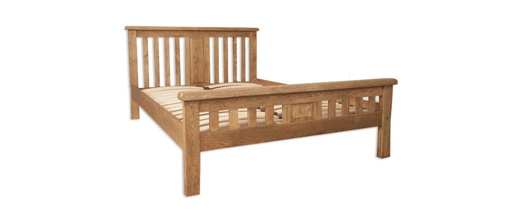 Windsor Rustic Oak 4ft6 Double Bed Frame