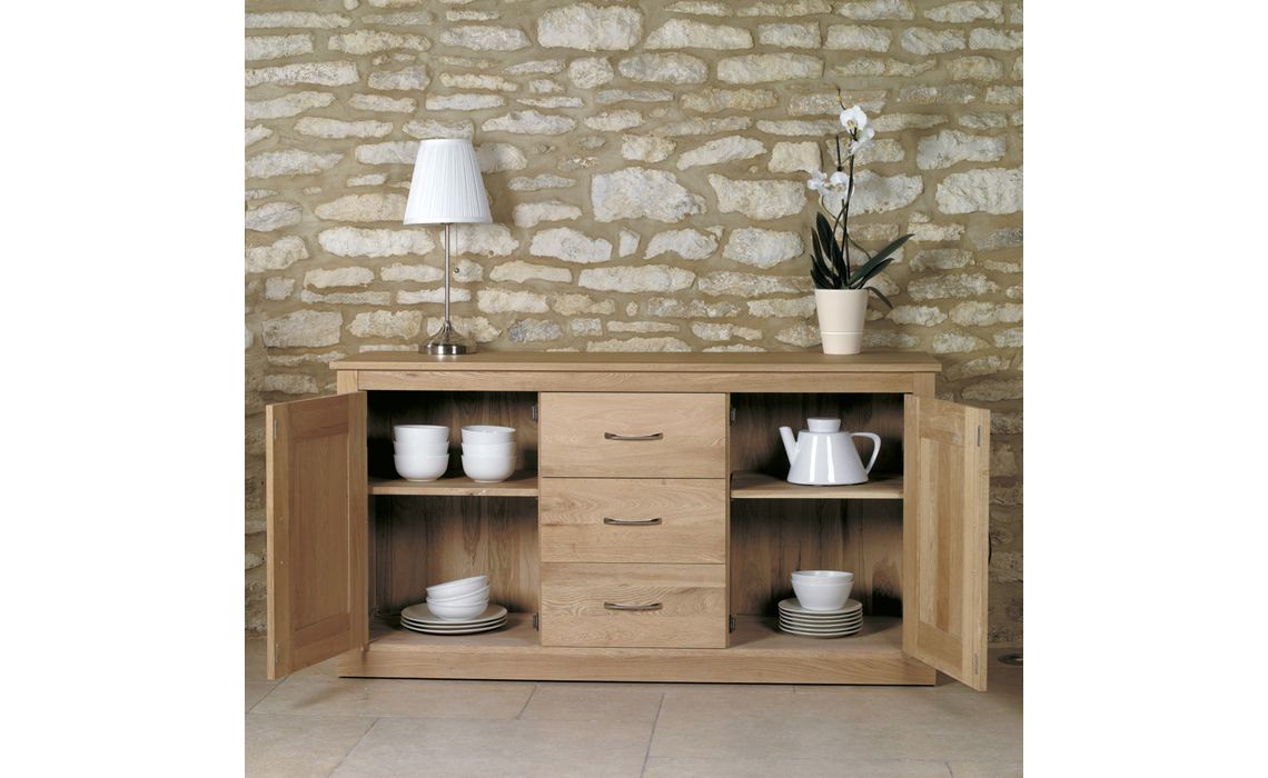 Pacific Oak  Large Sideboard 