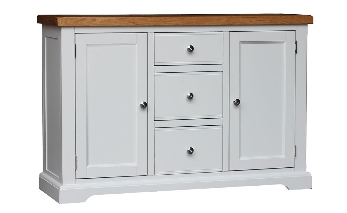 Suffolk Painted 3 Drawer 2 Door Sideboard