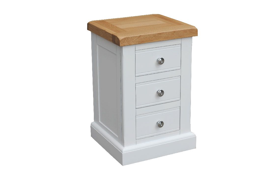 Suffolk Painted 3 Drawer Mini Bedside
