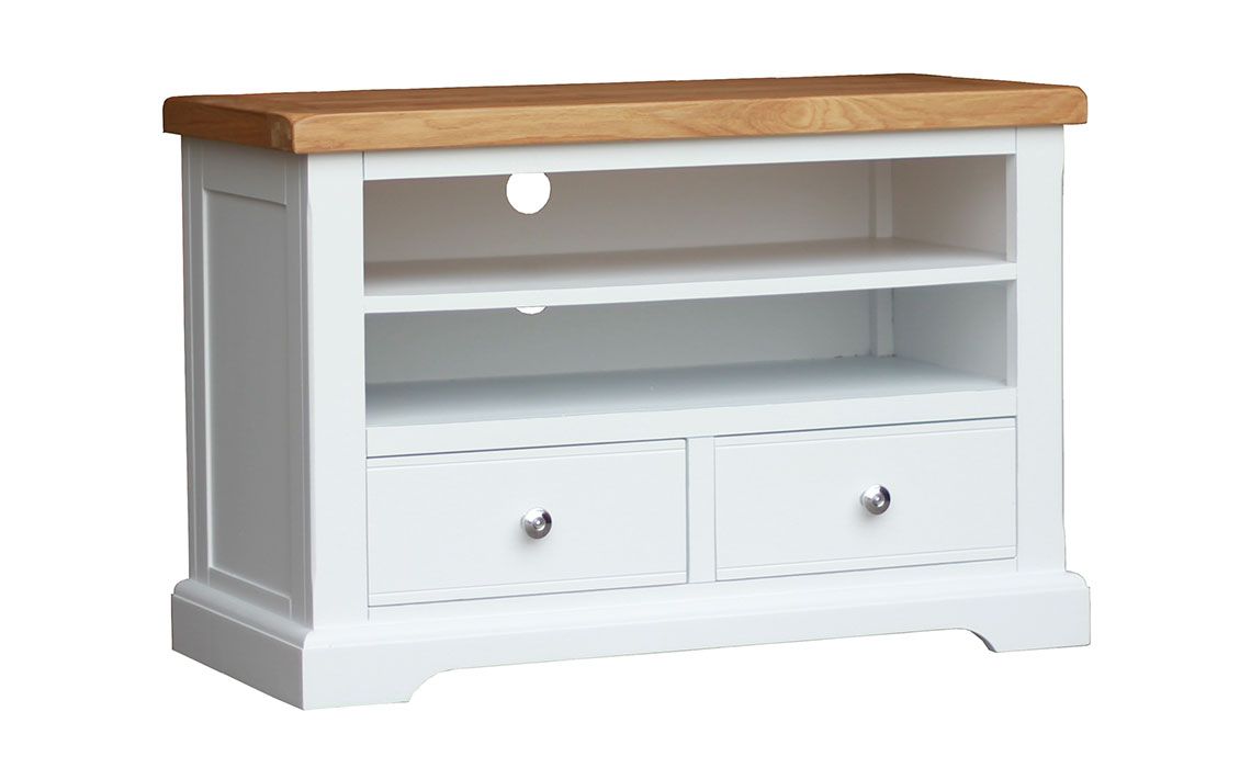 Suffolk Painted 2 Drawer TV Unit
