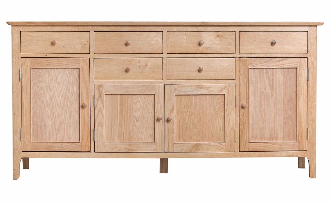 Odense Oak 4 Door Sideboard