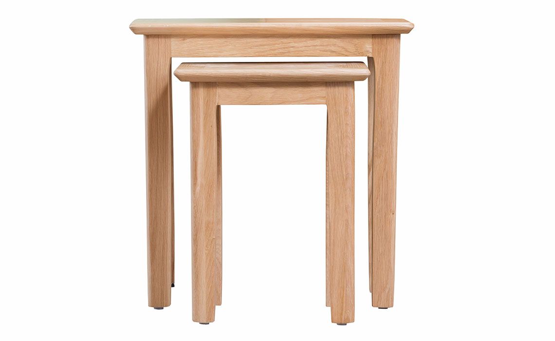 Odense Oak Nest Of 2 Tables